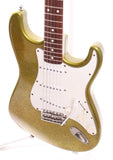 1980s Fender Stratocaster 62 Reissue green metallic