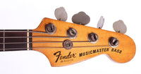 1979 Fender Musicmaster Bass olympic white