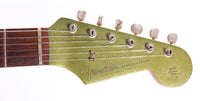 1980s Fender Stratocaster 62 Reissue green metallic