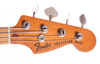 1976 Fender Precision Bass fretless mocha brown