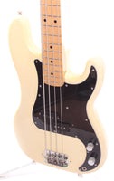 1976 Fender Precision Bass olympic white