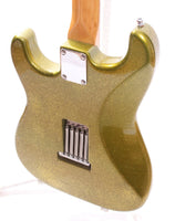 1980s Fender Stratocaster 62 Reissue green metallic