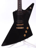 1991 Gibson Explorer Custom Shop Flying V headstock ebony