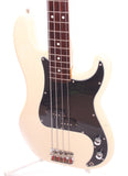 1983 Squier by Fender Precision Bass 62 Reissue vintage white