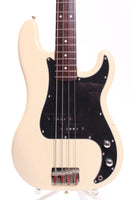 1983 Squier by Fender Precision Bass 62 Reissue vintage white