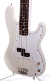 1993 Squier by Fender Japan Precision Bass olympic white