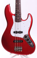 1990s Fender Japan Jazz Bass 62 Reissue candy apple red
