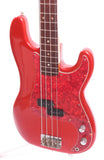 1966 Fender Precision Bass candy apple red