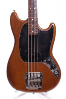 1974 Fender Mustang Bass mocca brown