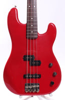 1984 Squier JV Contemporary Series PJ Bass torino red