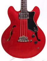 1990 Epiphone EB-2 Rivoli cherry red