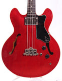 1990 Epiphone EB-2 Rivoli cherry red