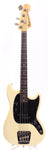 1977 Fender Mustang Bass olympic white