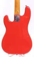 1997 Fender Precision Bass 62 Reissue fiesta red