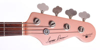 1992 Seymour Duncan by ESP Traditional Jazz Bass burgundy mist metallic