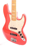 1998 Fender Jazz Bass 75 Reissue fiesta red