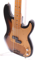 1983 Squier by Fender JV Series Precision Bass '57 Reissue sunburst