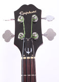 1999 Epiphone Rivoli II Bass cherry red