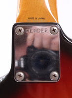 1989 Fender Stratocaster 62 Reissue sunburst