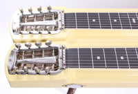 1992 Fender Stringmaster SM-2 Double Neck Lap Steel vintage white
