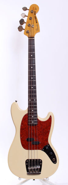 1999 Fender Mustang Bass vintage white