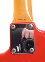 2002 Fender Stratocaster 62 Reissue fiesta red