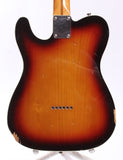 1990s Fender USA Japan Telecaster Custom sunburst