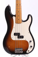 1990 Fender Precision Bass 57 Reissue sunburst