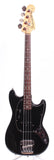 1974 Fender Mustang Bass black