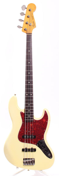 1993 Fender Jazz Bass 62 Reissue vintage white