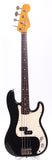 1982 Fender Precision Bass 62 Reissue fretless black