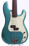 1990s Fender Precision Bass 66 Reissue ocean turquoise metallic