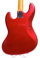 1999 Fender Jazz Bass 62 Reissue candy apple red