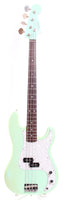 1999 Fender Precision Bass 62 Reissue matching headstock sonic blue
