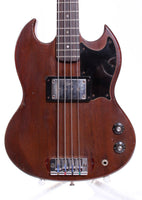 1972 Gibson EB-0 Bass Long Scale cherry red