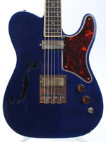 2019 Mule Resophonic Guitars Mulecaster Baritone blue