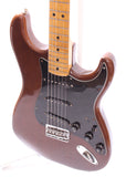 1977 Fender Stratocaster hardtail mocha brown