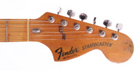 1977 Fender Stratocaster hardtail mocha brown