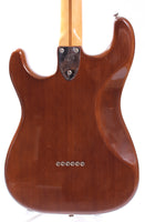 1977 Fender Stratocaster hardtail mocha brown