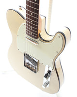 2015 Fender Custom Telecaster 62 Reissue tuxedo black binding vintage white
