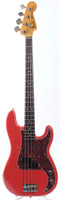 1974 Fender Precision Bass fiesta red