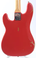 1974 Fender Precision Bass fiesta red