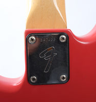 1974 Fender Precision Bass fiesta red