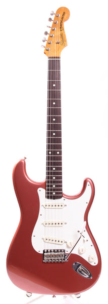 1983 Squier Stratocaster 62 Reissue burgundy mist metallic