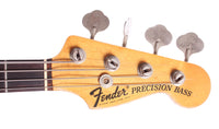1974 Fender Precision Bass sunburst