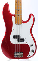 1989 Fender Precision Bass 57 Reissue candy apple red