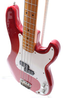 1989 Fender Precision Bass 57 Reissue candy apple red