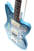 2018 Fender Jazzmaster Traditional 60s blue flower