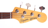 1982 Squier by Fender Jazz Bass 62 Reissue sunburst