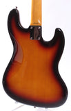 2009 Fender Jazz Bass 62 Reissue lefty sunburst